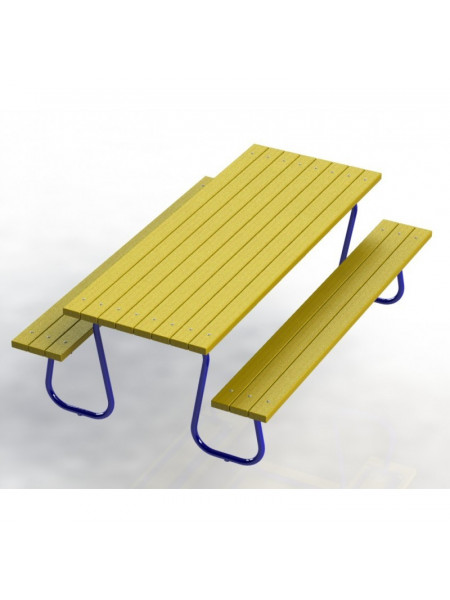 Стіл з лавками 